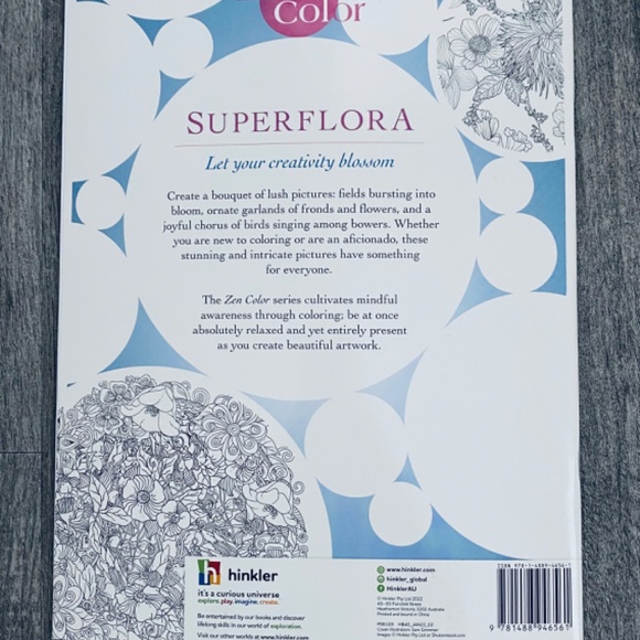 Coloring Book Superfloral - Picture 5 of 5